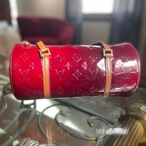Burgundy Louis Vuitton Vernis Papillon